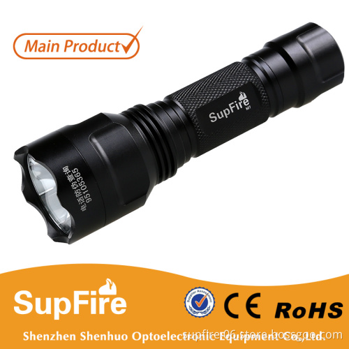 High brightness 3W biking and camping rechargeable LED flashlight SupFire M7